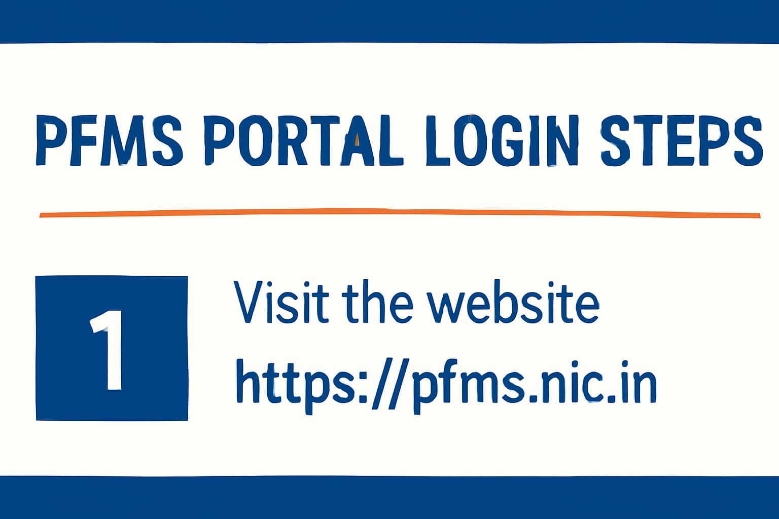 PFMS Portal Login Steps